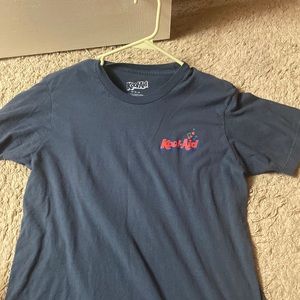 Kool aid Tee shirt. Navy blue. Slightly worn. Size M